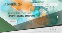 Desktop Screenshot of ekdesigns.com